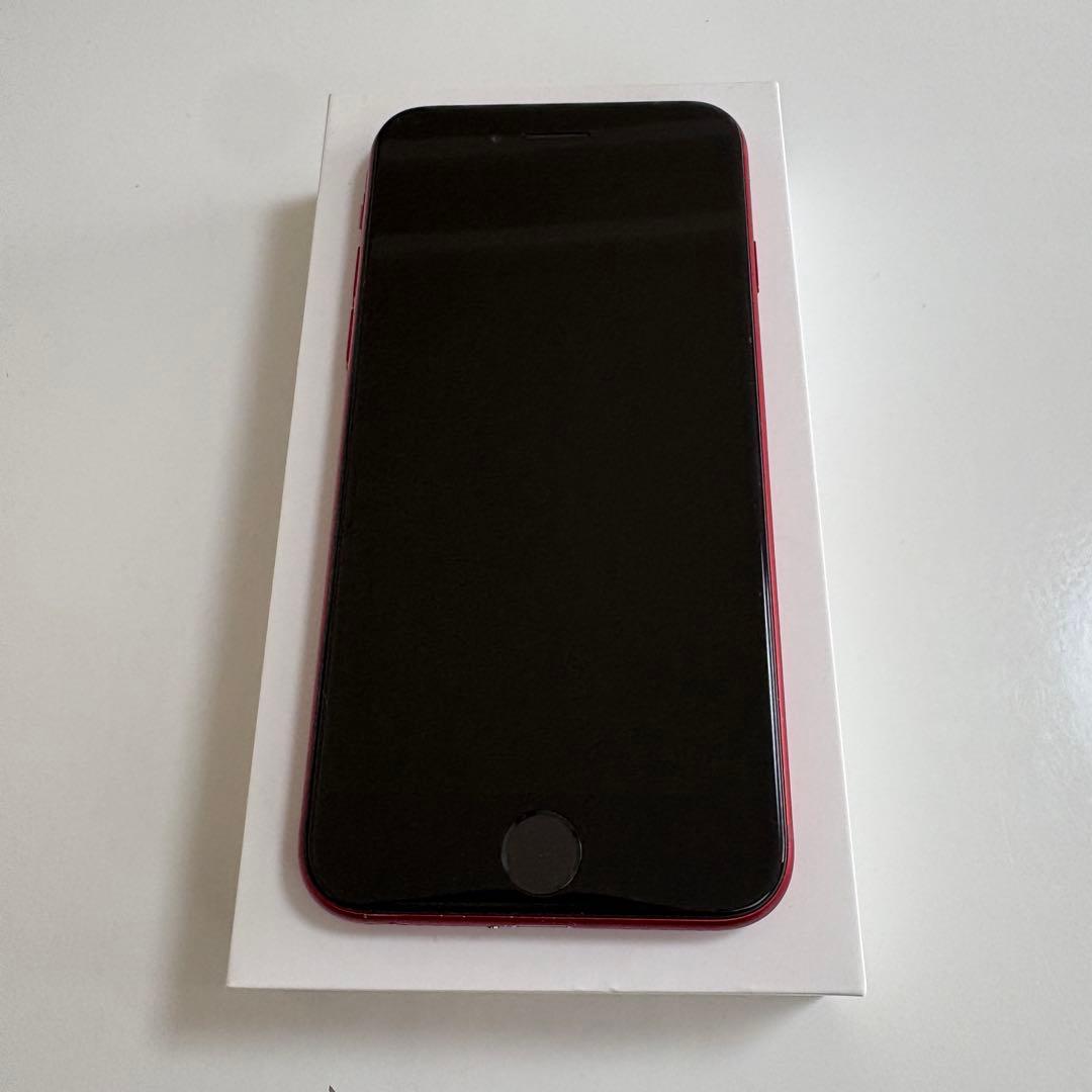 【極美品】iPhoneSE3 64GB PRODUCT RED