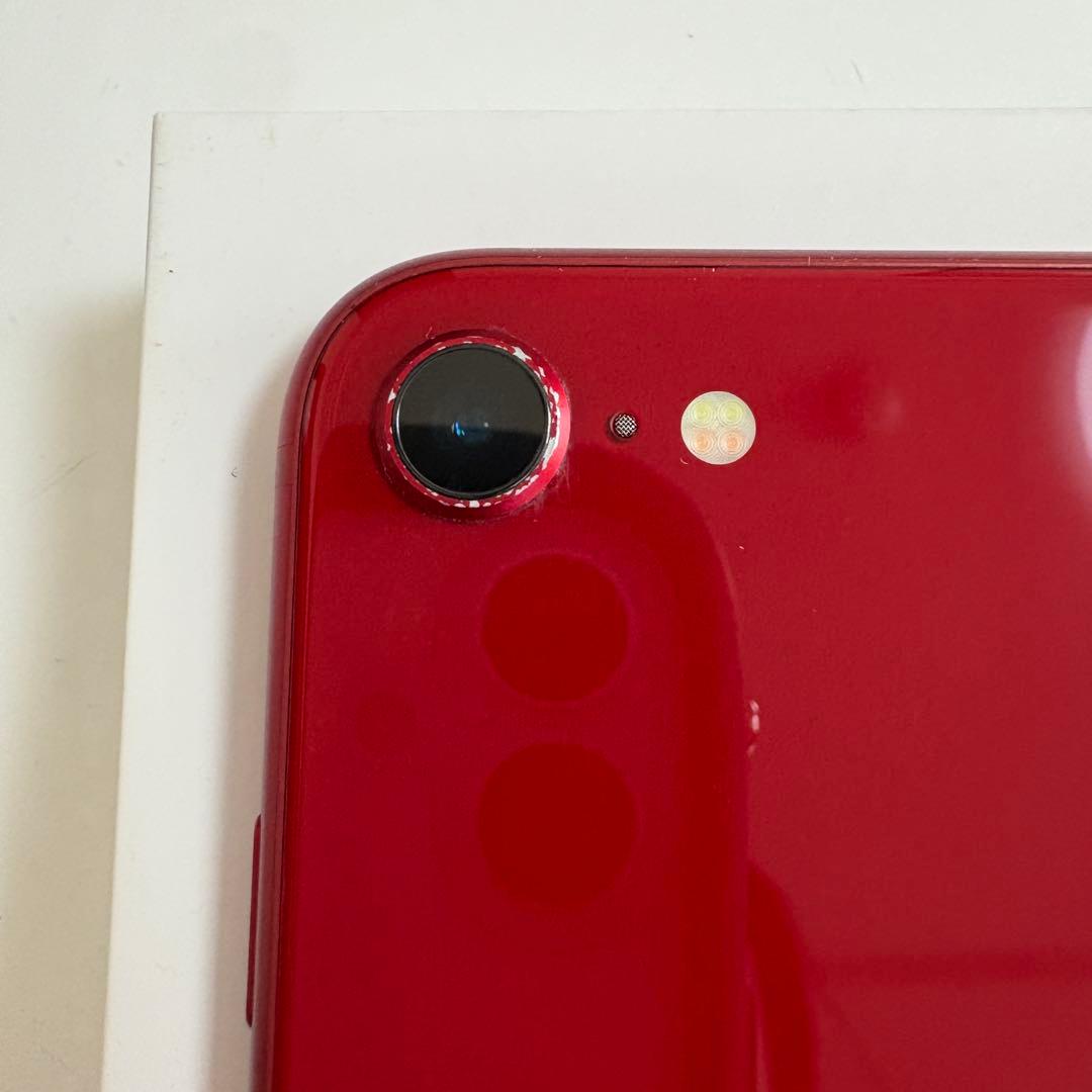 【極美品】iPhoneSE3 64GB PRODUCT RED
