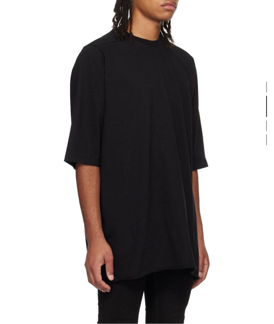 J*4様 Rick Owens DRKSHDW ブラック Jumbo Tシャツ