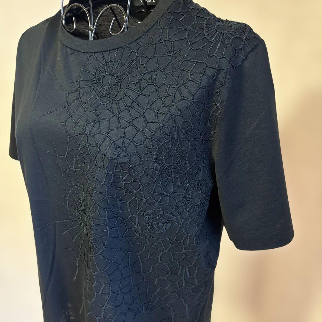 美品☆VERSACEカットソーTシャツ黒