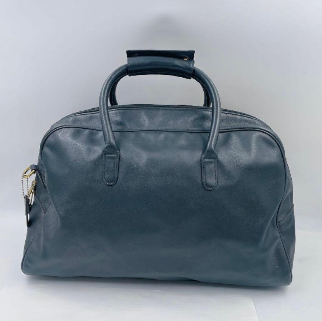 9BM18 COACH コーチ ボストンバッグ レザー ブラック 黒