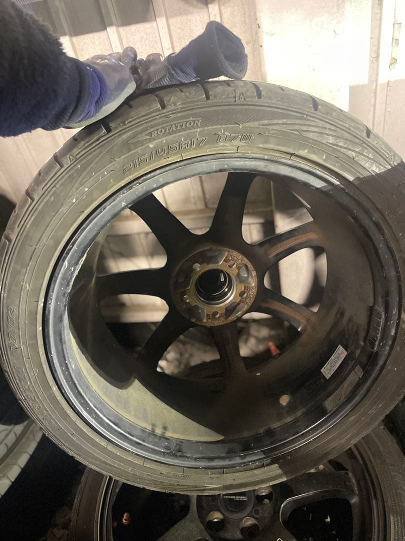 CROSS SPEED 17インチ 7J+48 PCD100ホイール