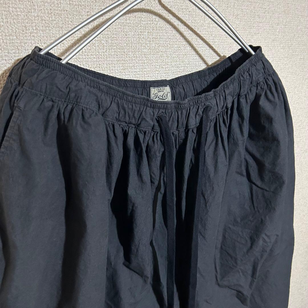 GOLD ゴールド COTTON BROAD GATHER PANTS 東洋