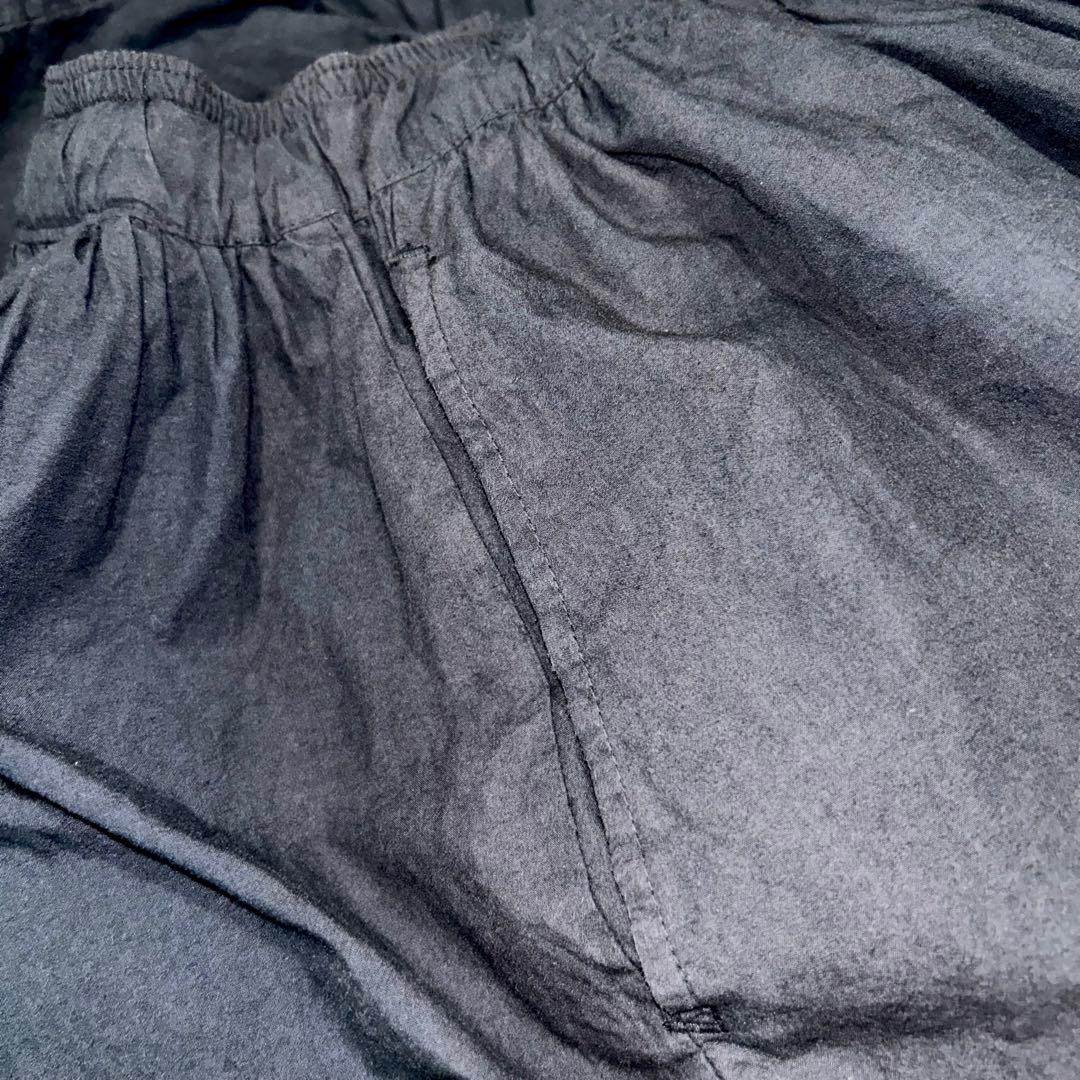 GOLD ゴールド COTTON BROAD GATHER PANTS 東洋