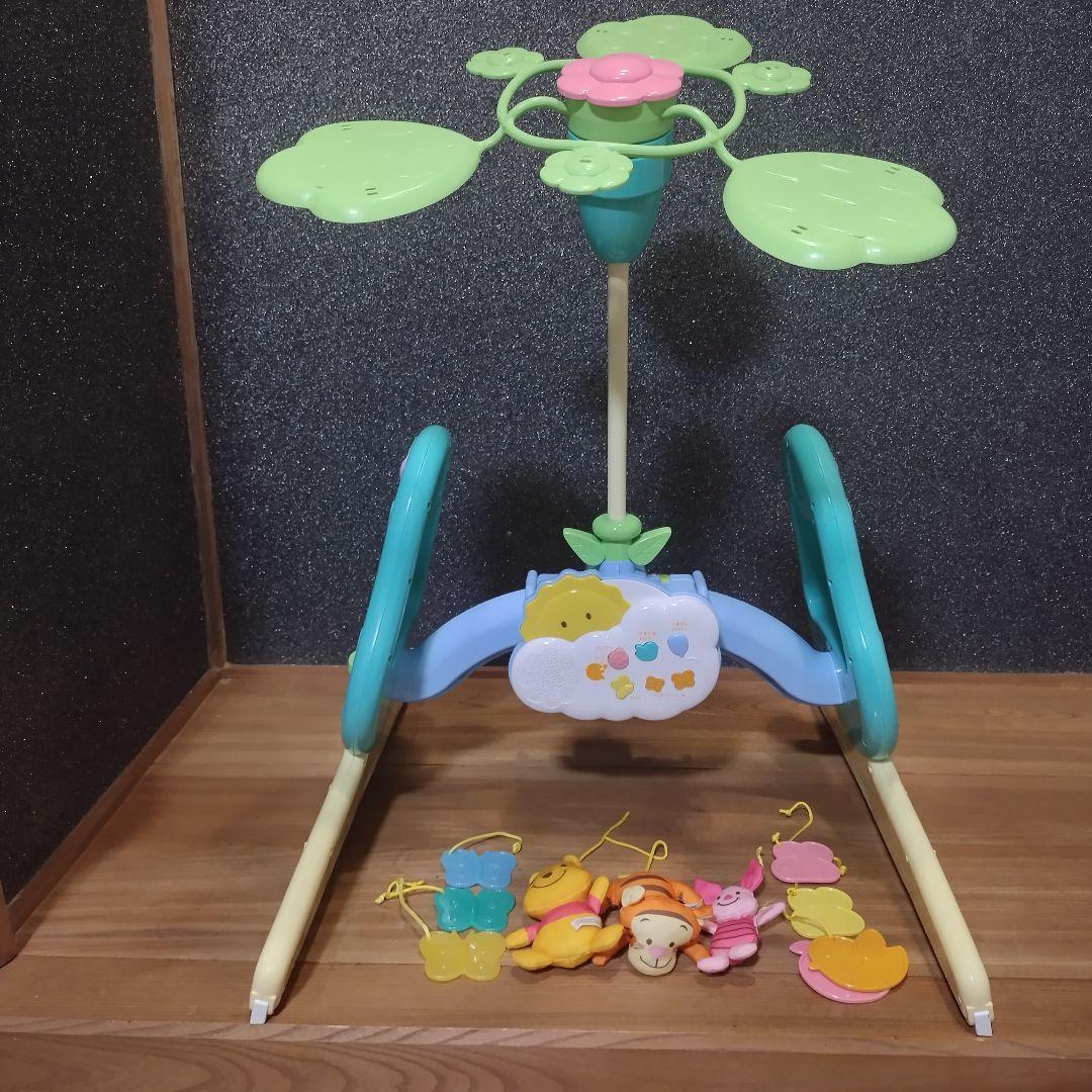 【良品】 タカラトミー ディズニー くまのプーさん 6WAYジムにへんしんメリー
