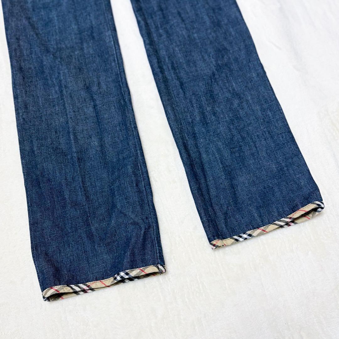 パンツ BURBERRY BLACKLABEL straight denim jeans