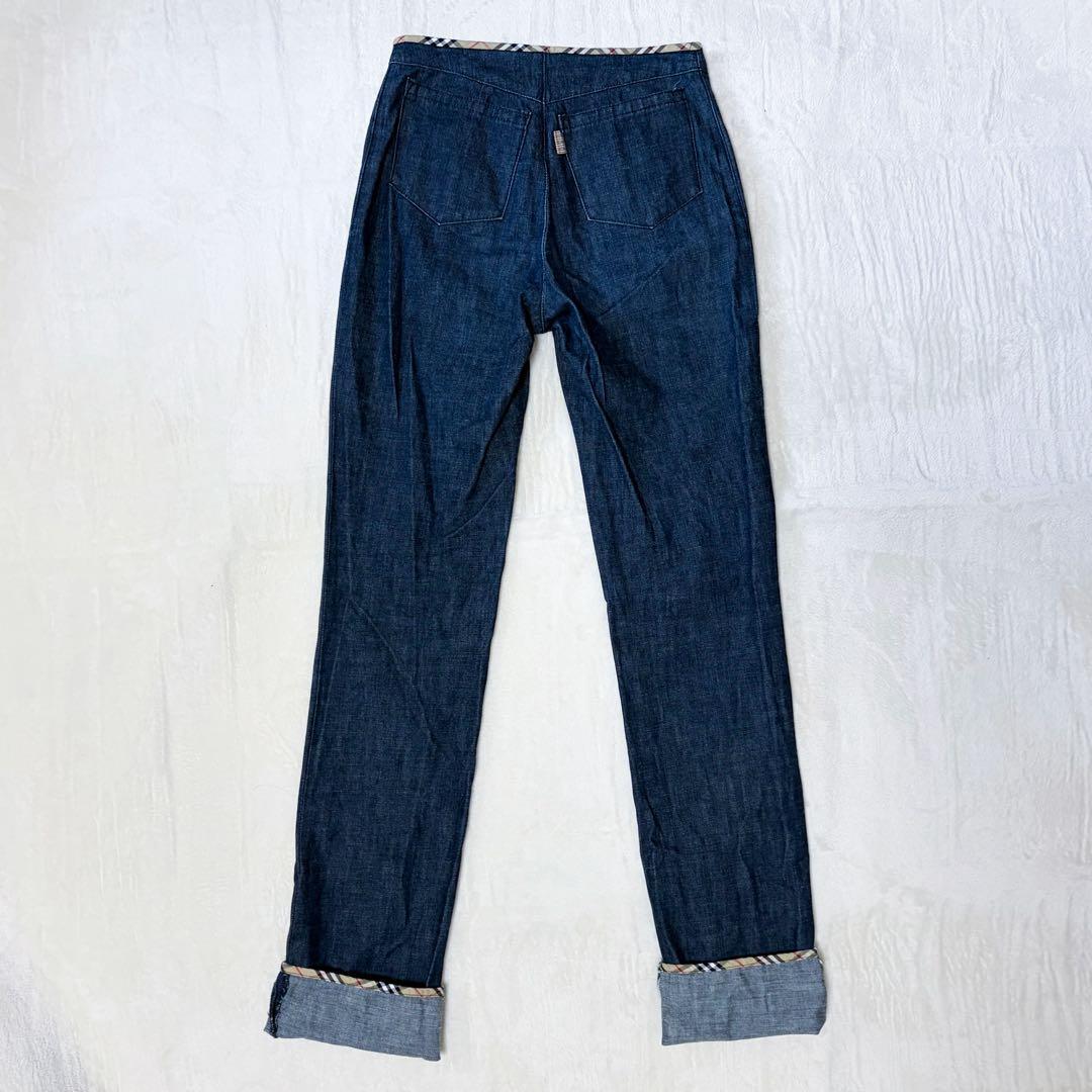 パンツ BURBERRY BLACKLABEL straight denim jeans