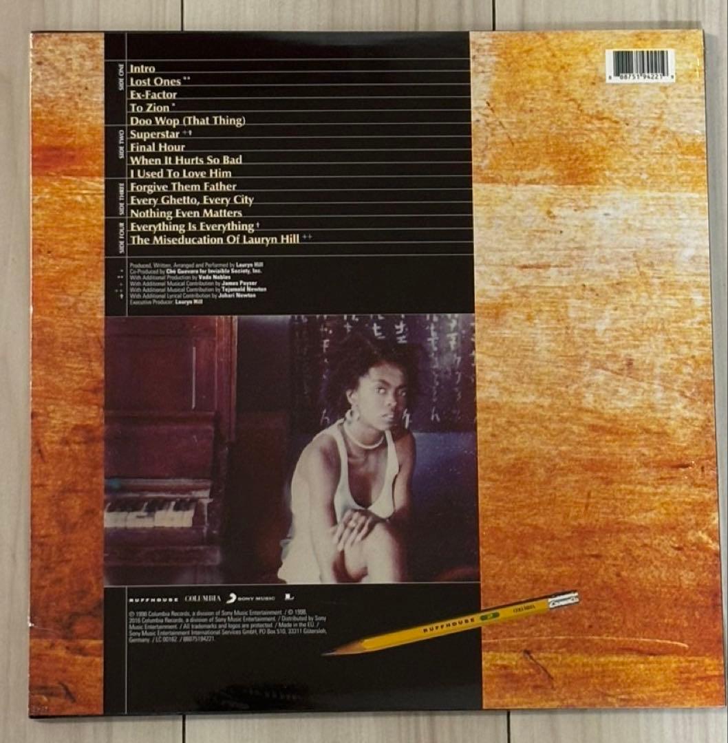 The Miseducation Of Lauryn Hil レコード新品未使用