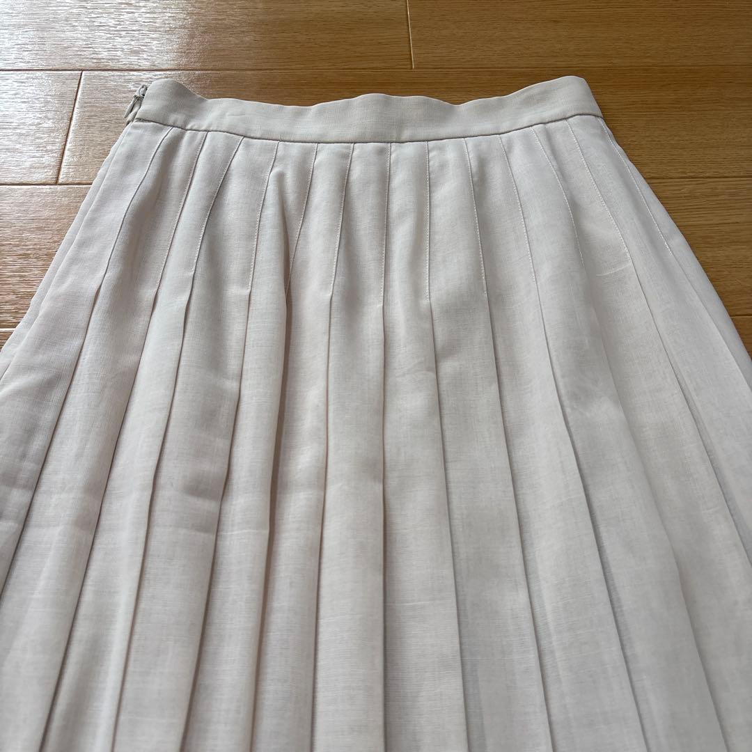 【未使用】YLEVE イレーヴ プリーツスカート ロング丈 日本製