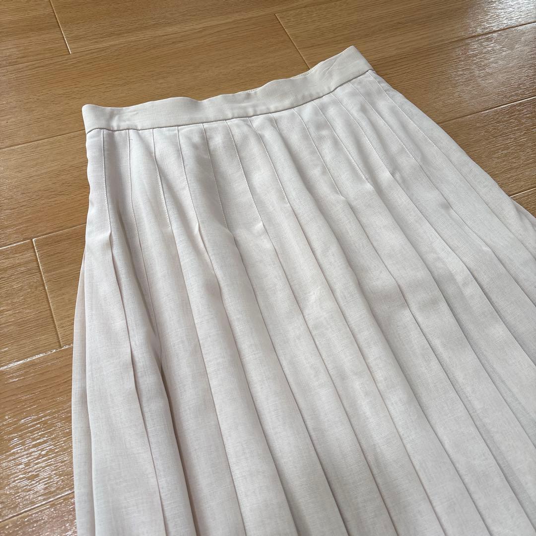 【未使用】YLEVE イレーヴ プリーツスカート ロング丈 日本製