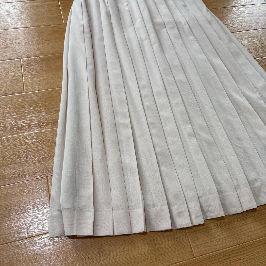 【未使用】YLEVE イレーヴ プリーツスカート ロング丈 日本製
