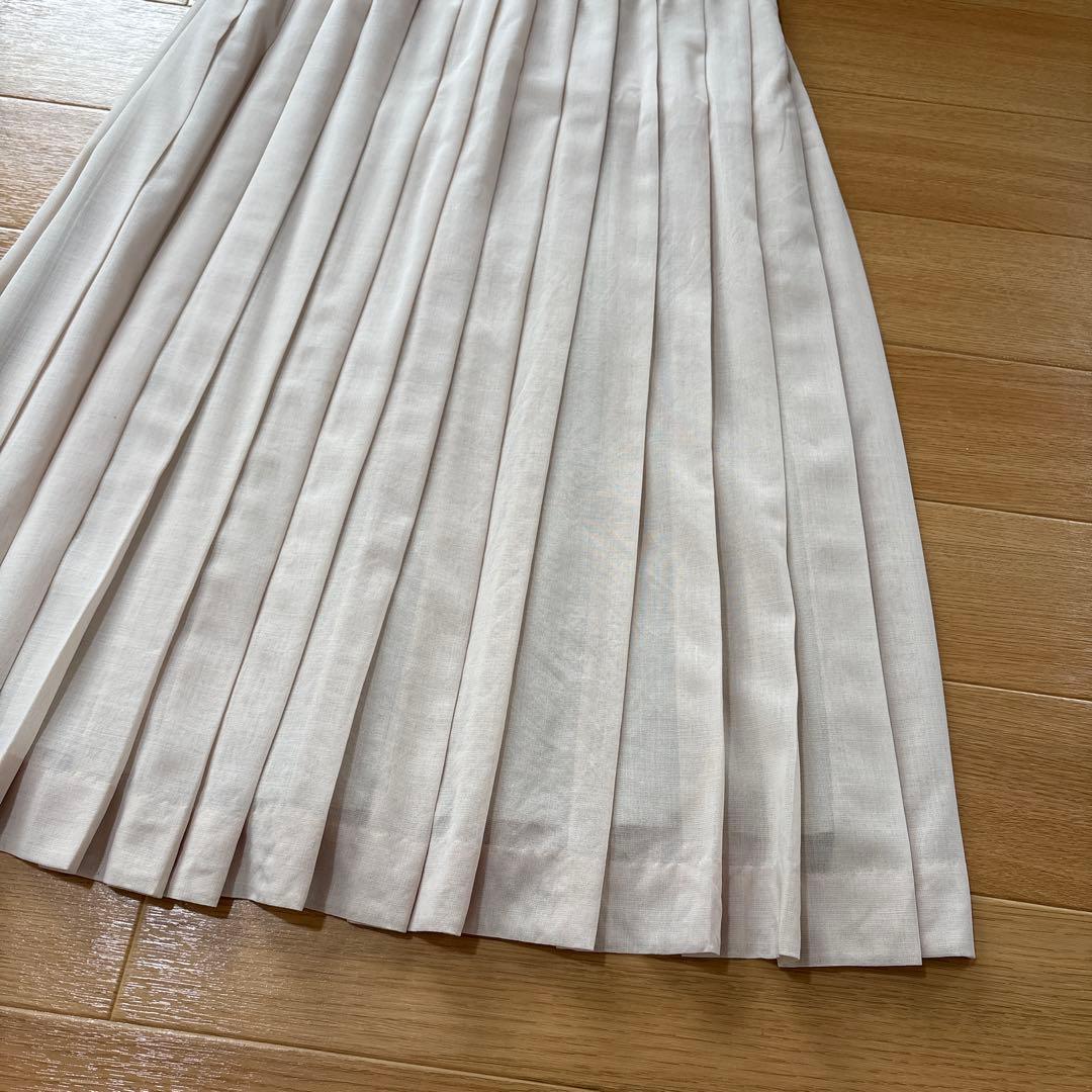 【未使用】YLEVE イレーヴ プリーツスカート ロング丈 日本製