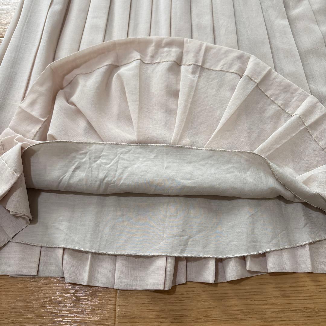 【未使用】YLEVE イレーヴ プリーツスカート ロング丈 日本製