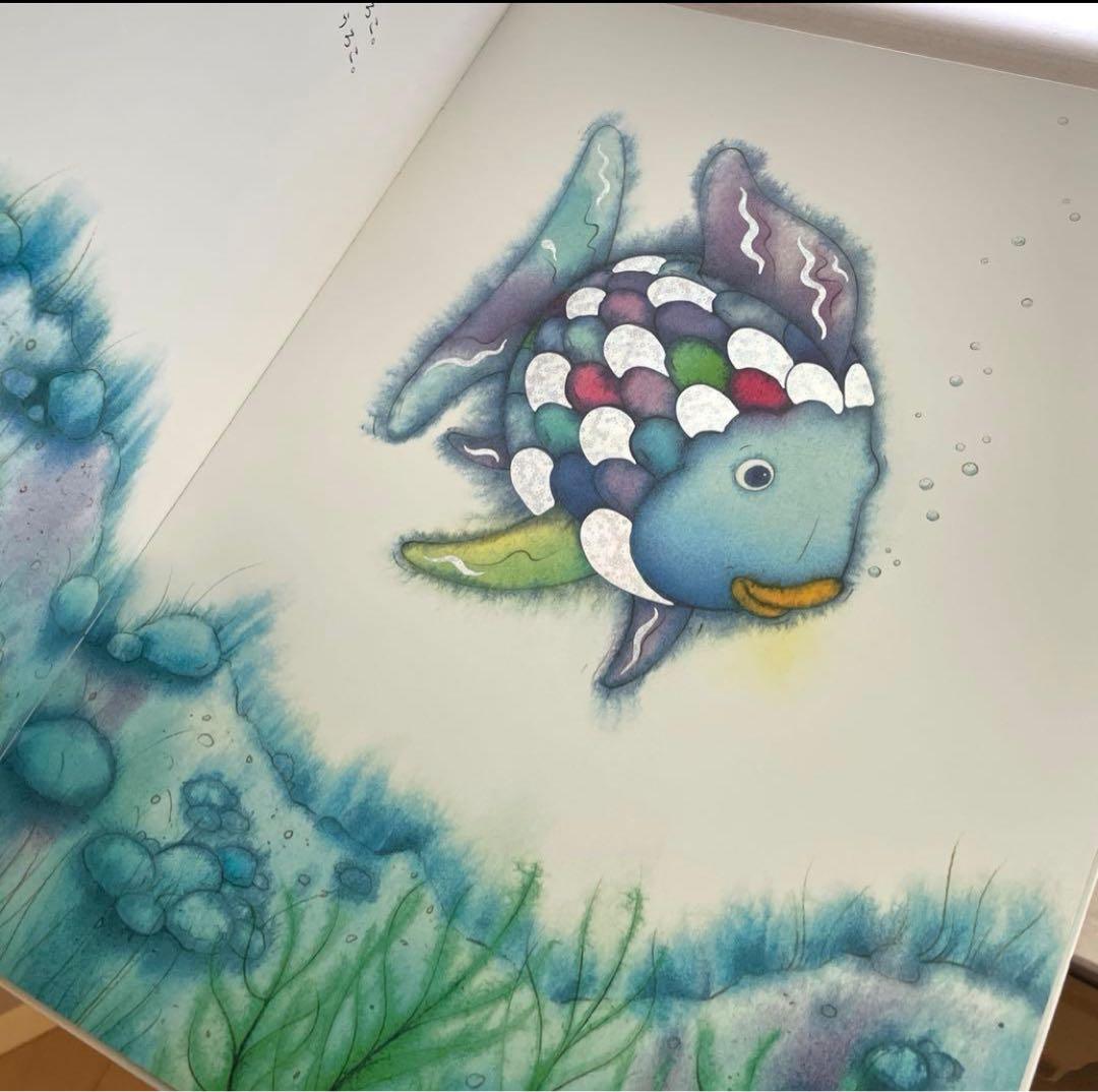 ♡未使用♡ にじいろのさかな　大型絵本　美品✨
