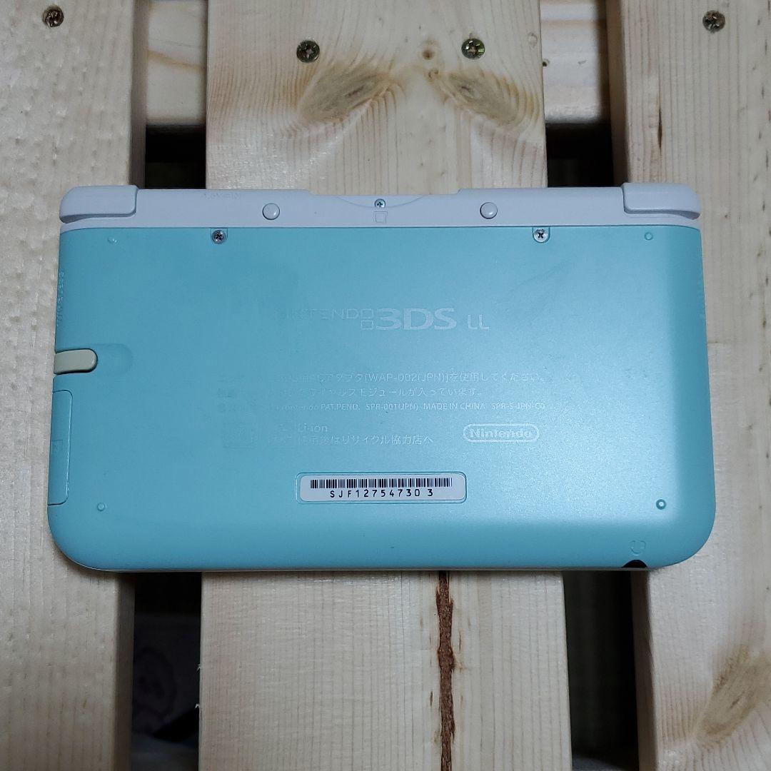 ニンテンドー3DS LL ミント×ホワイト(動作確認済み)