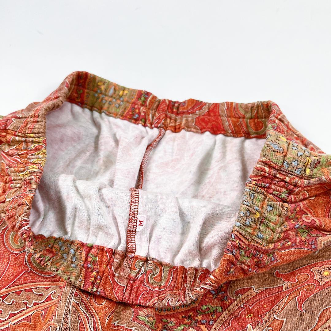 希少 ETRO ペイズリー セットアップ 総柄 パジャマ ルームウェア M