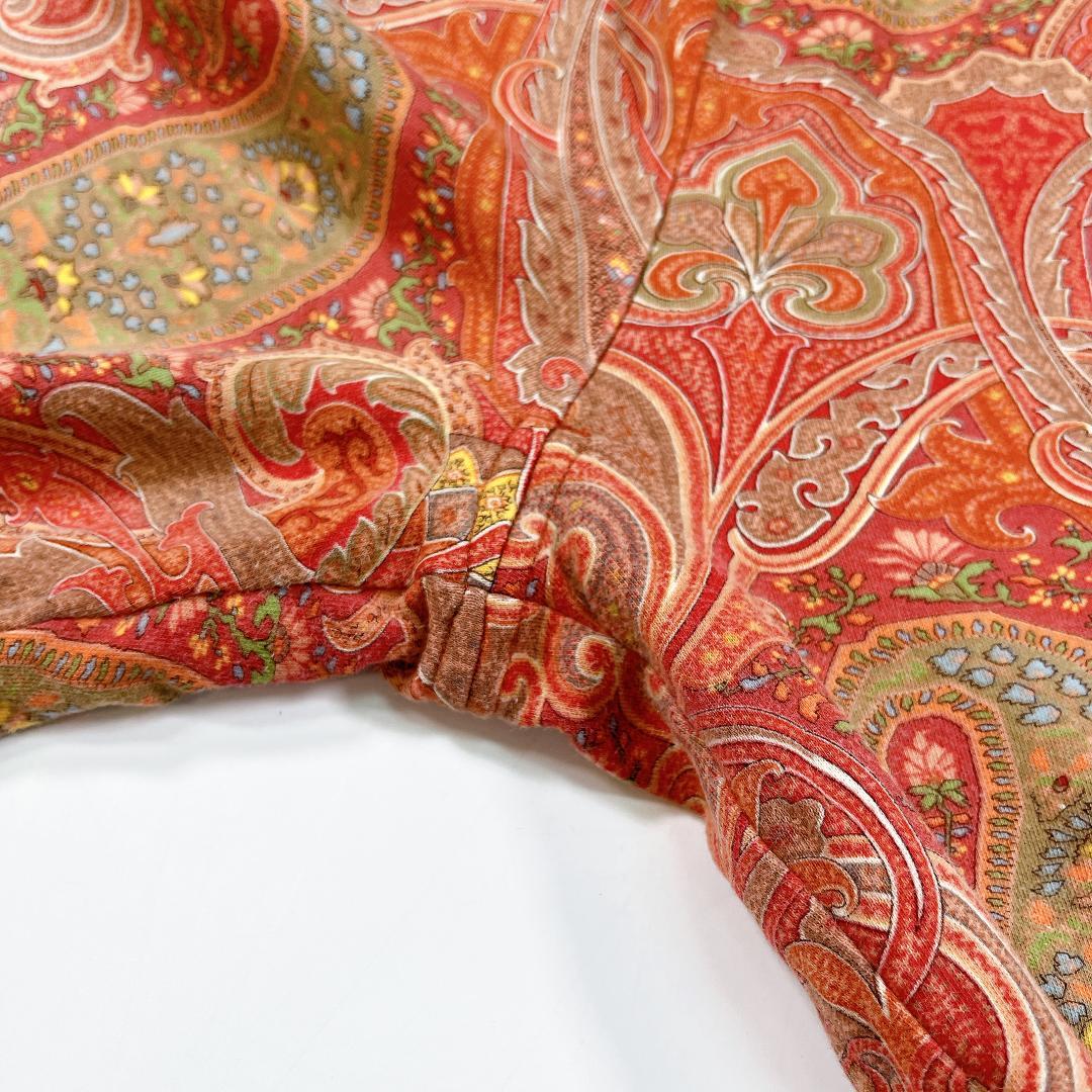 希少 ETRO ペイズリー セットアップ 総柄 パジャマ ルームウェア M