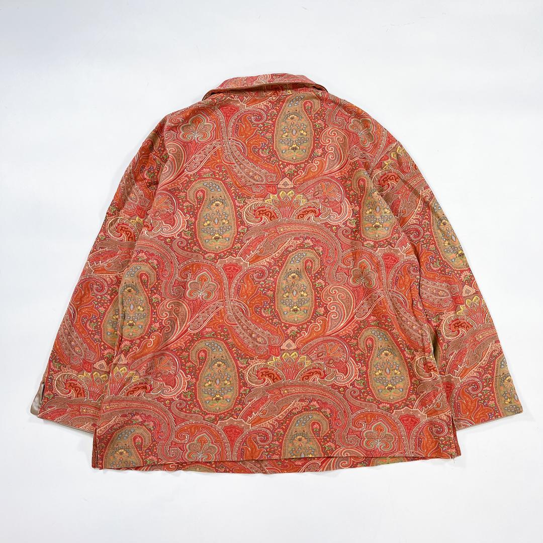 希少 ETRO ペイズリー セットアップ 総柄 パジャマ ルームウェア M
