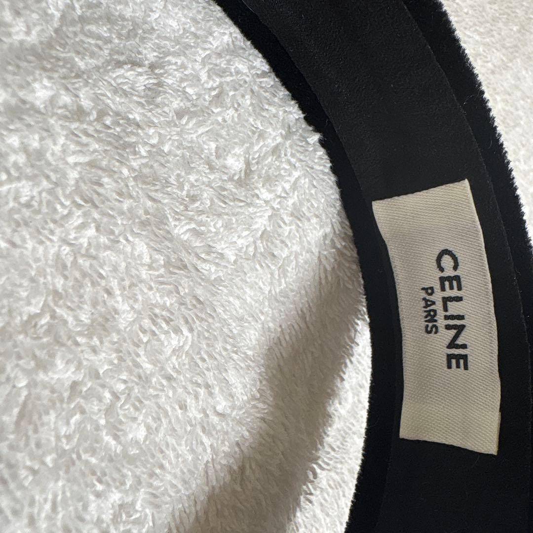 セリーヌ ベロア　 CELINE　カチューシャ