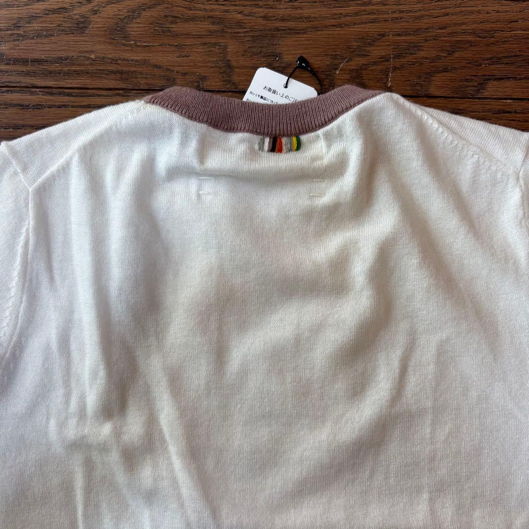 新品　extreme cashmere エクストリームカシミヤ　リンガーTシャツ