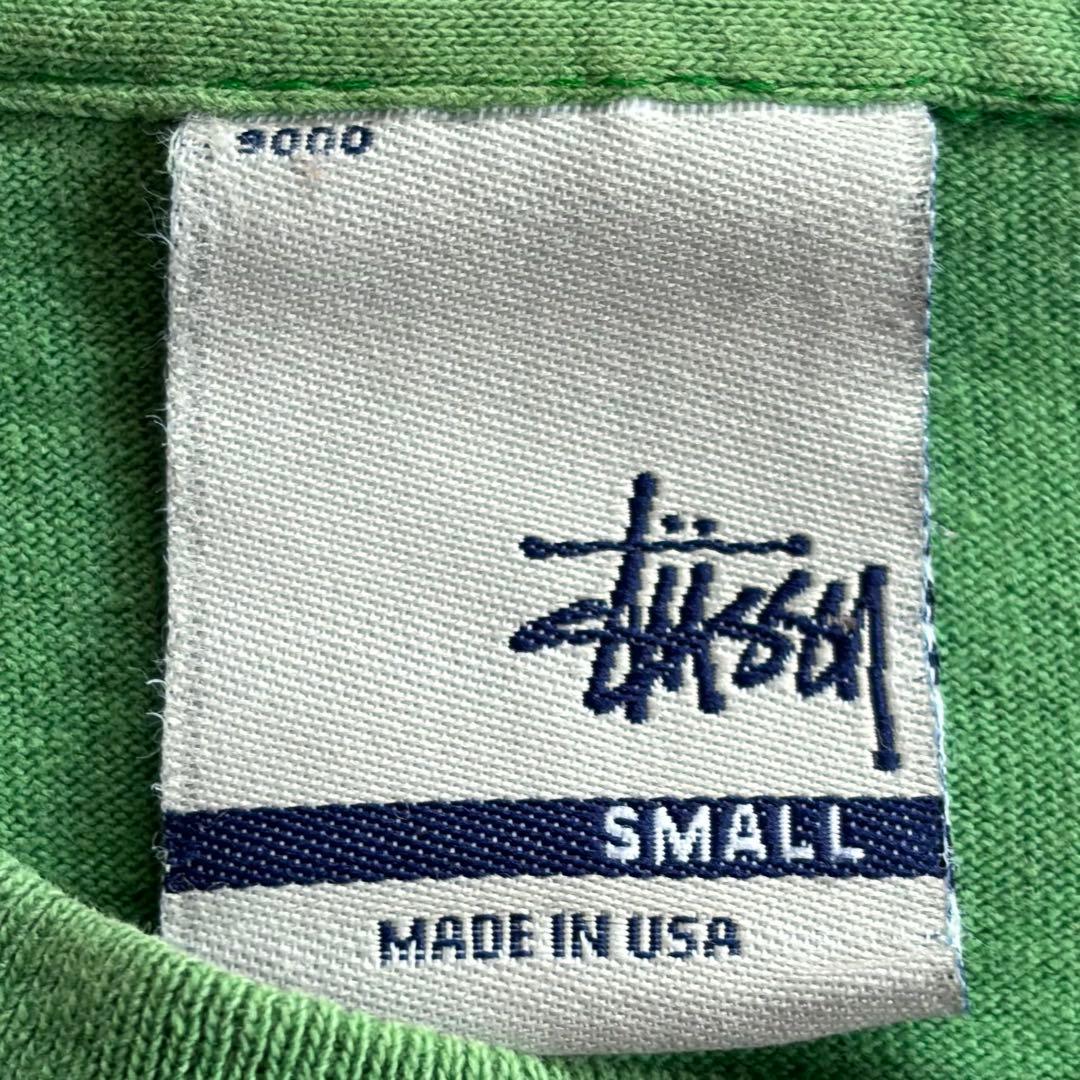 00s old stussy graphic print tee usa製