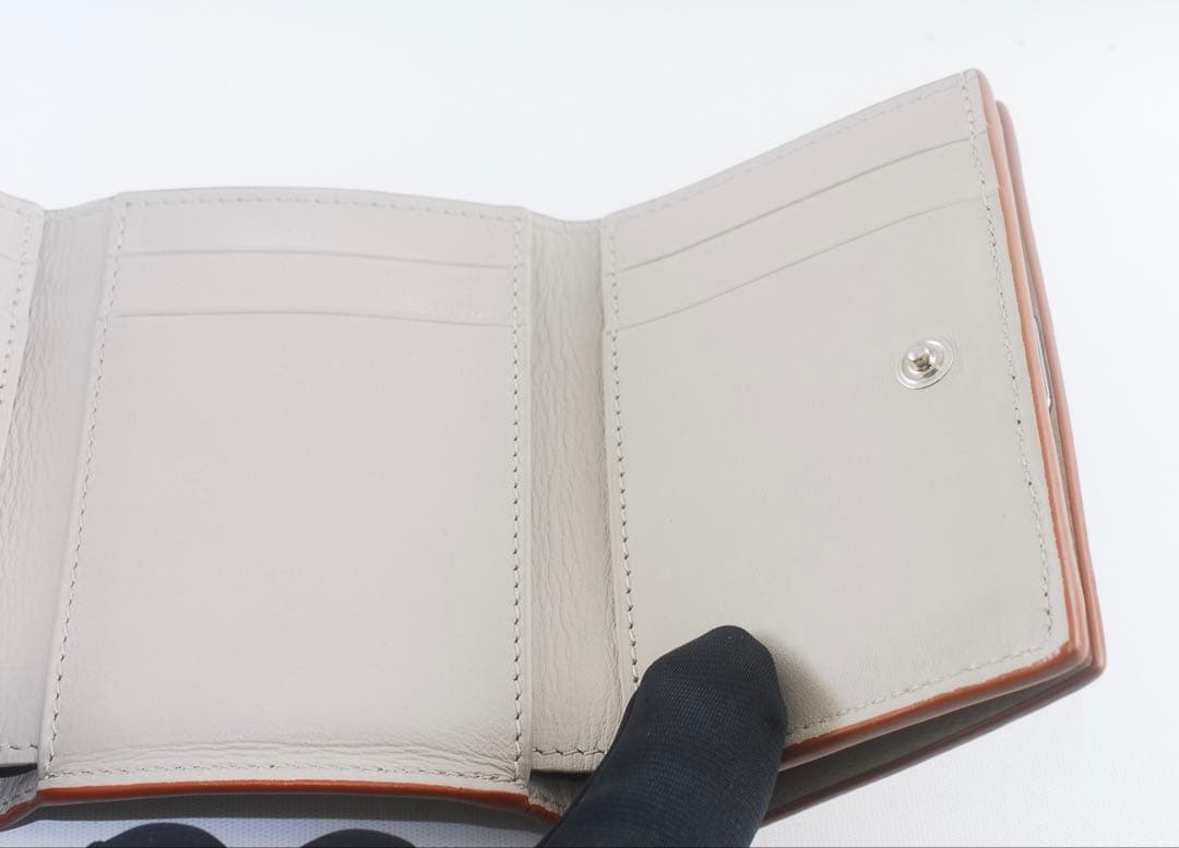 美品＊LOEWE＊アナグラム＊トライフォードウォレット＊カーフスキン＊財布