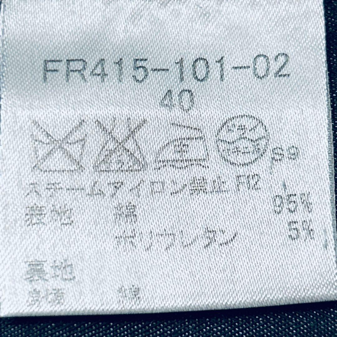 ぺこ様用✨極美品✨バーバリー ステンカラーコート 40 ブラック ホワイト
