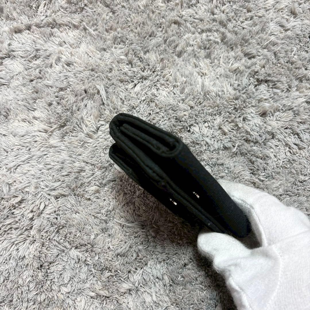 N°21 ヌメロヴェントゥーノ 三つ折り財布 コンパクトウォレット ブラック