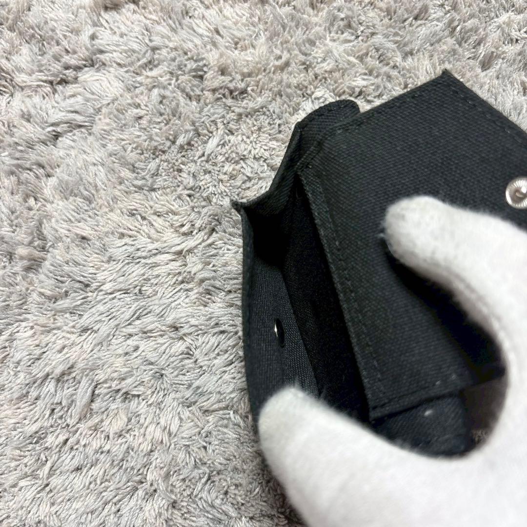 N°21 ヌメロヴェントゥーノ 三つ折り財布 コンパクトウォレット ブラック
