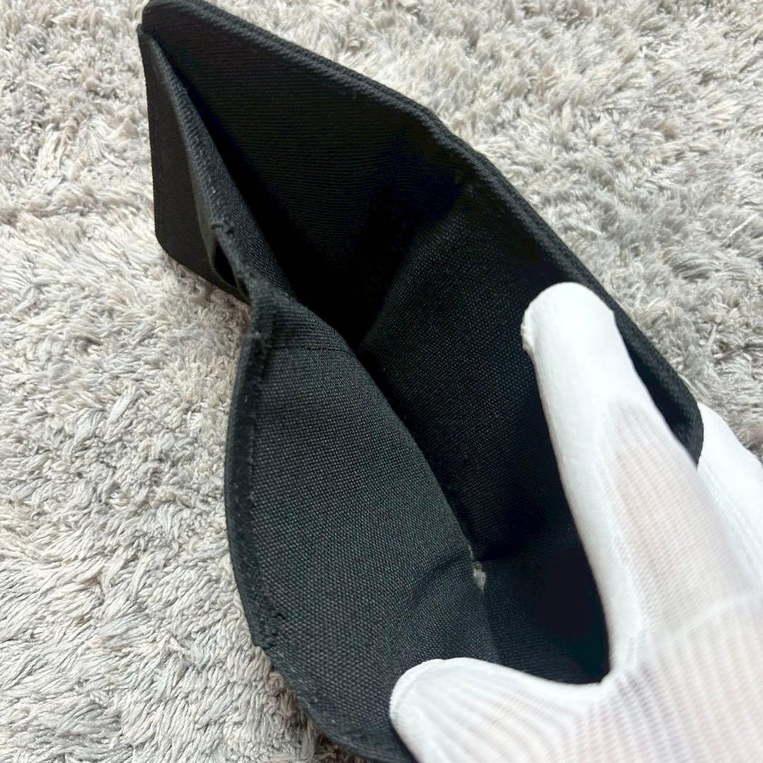 N°21 ヌメロヴェントゥーノ 三つ折り財布 コンパクトウォレット ブラック