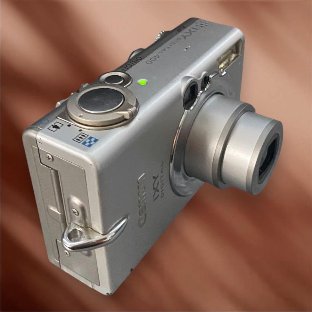 平成レトロ【Canon】キャノン IXY digitalデジタル400/シルバー