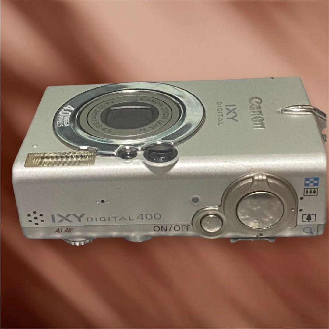 平成レトロ【Canon】キャノン IXY digitalデジタル400/シルバー