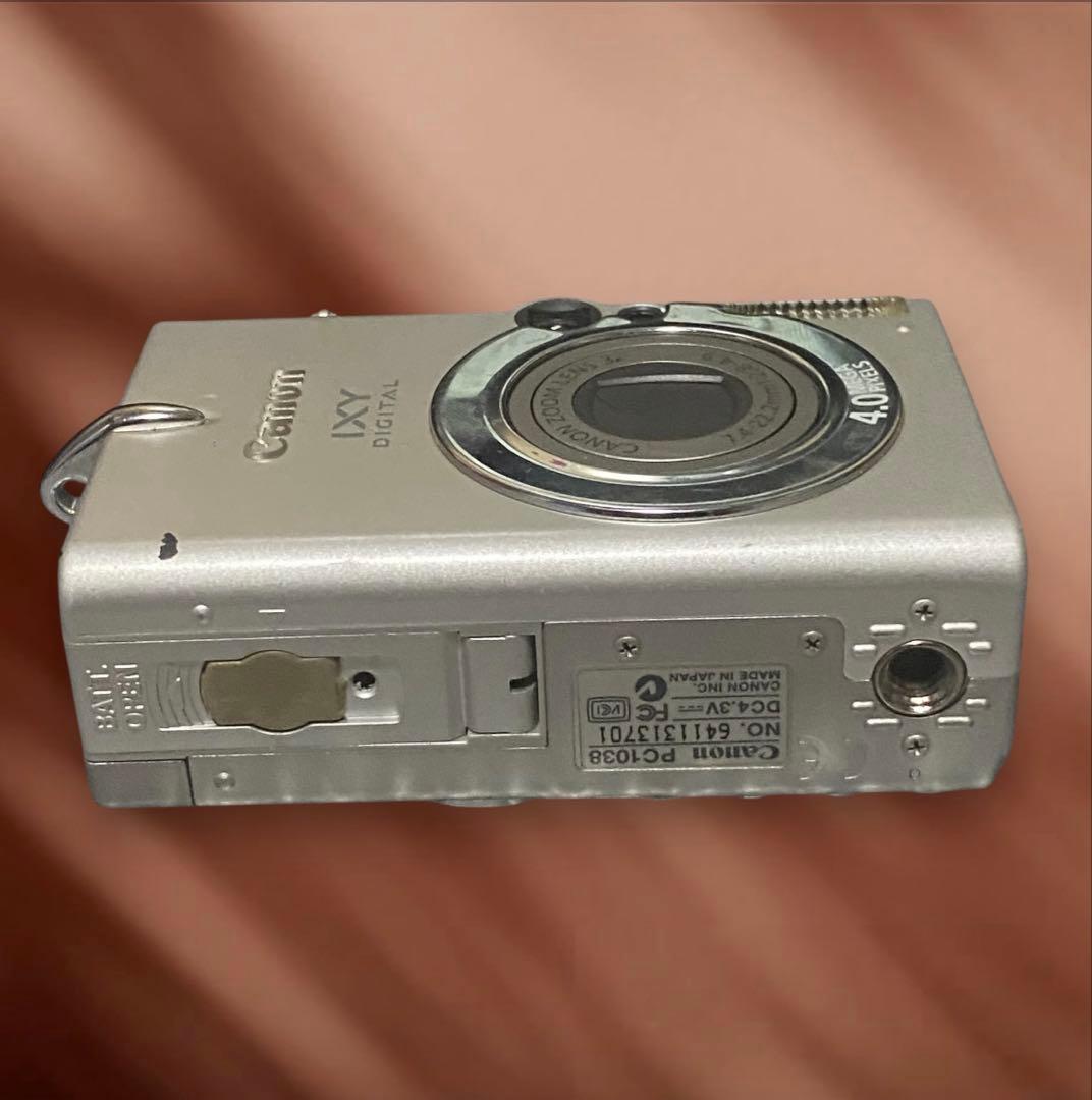 平成レトロ【Canon】キャノン IXY digitalデジタル400/シルバー