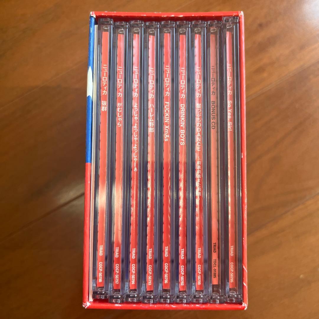 泣いて喜べ! ニューロティカ CD-BOX ～俺達いつでもロックバカ!9枚組