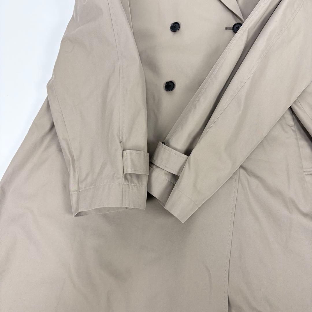 新品 deres weightlessness silk trench coat
