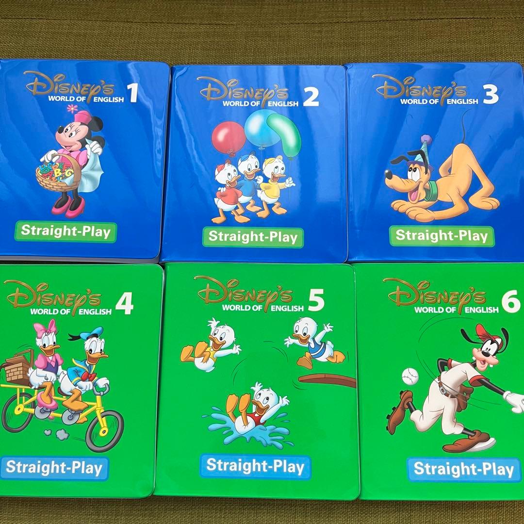 Disney's World of English 1-12 DVDセット