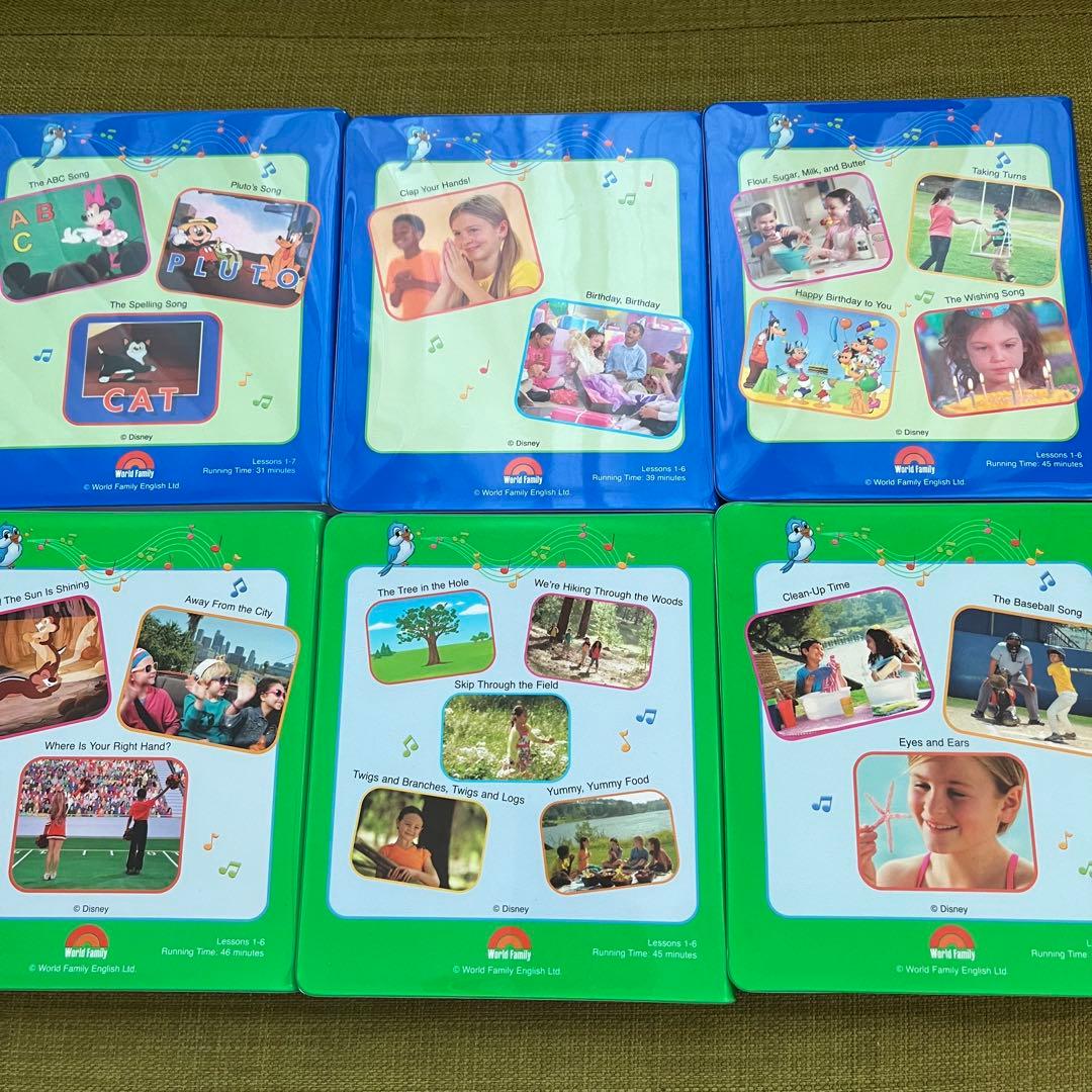 Disney's World of English 1-12 DVDセット