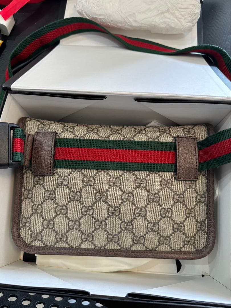 【ほぼ新品】グッチ ネオヴィンテージ 虎 ボディバッグ 493930