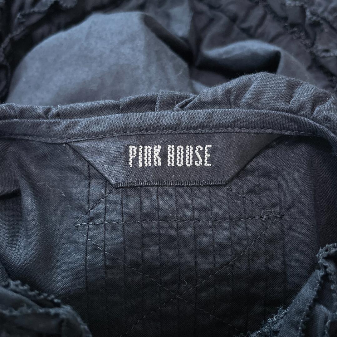 PINK HOUSE ピンタック レース ワンピース