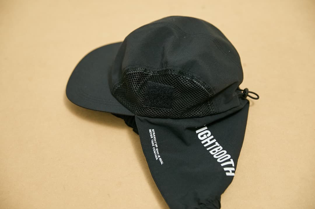 TIGHTBOOTH SUNSHADE CAMP CAP 黒