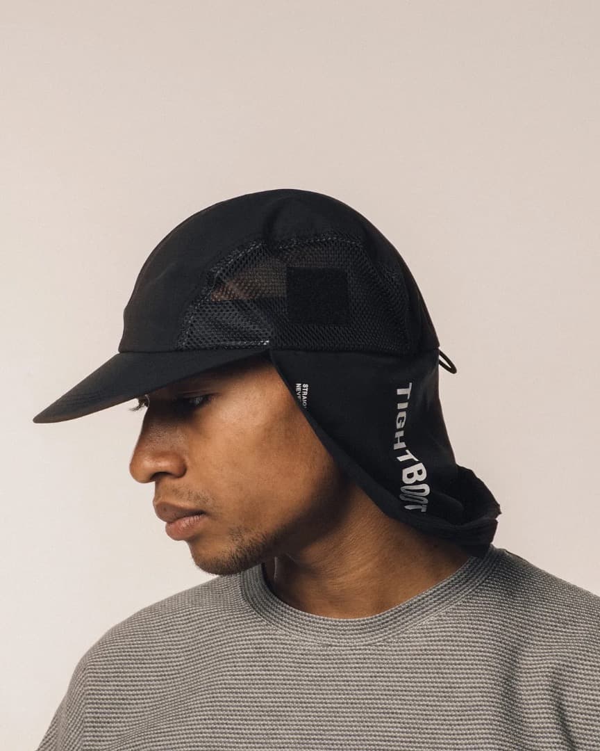 TIGHTBOOTH SUNSHADE CAMP CAP 黒