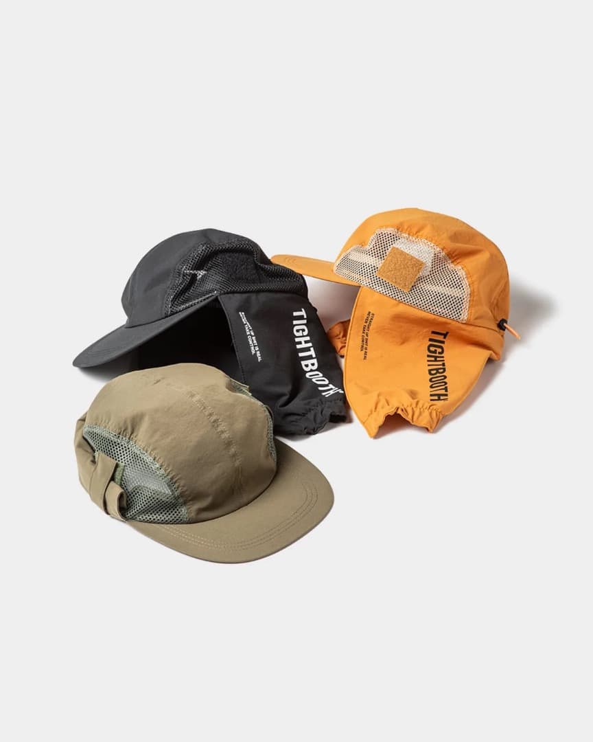 TIGHTBOOTH SUNSHADE CAMP CAP 黒