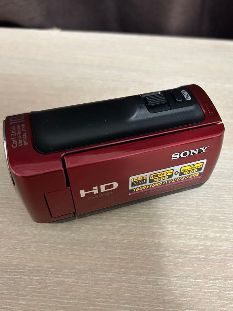 SONY ハンディカム HDR-CX120 レッド