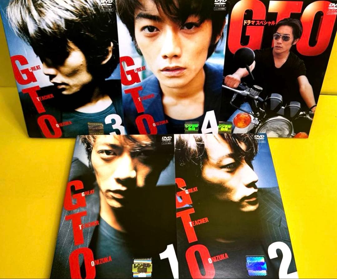 GTO DVD 1〜4巻 ＋SP 全5巻★反町隆史 / 松嶋菜々子