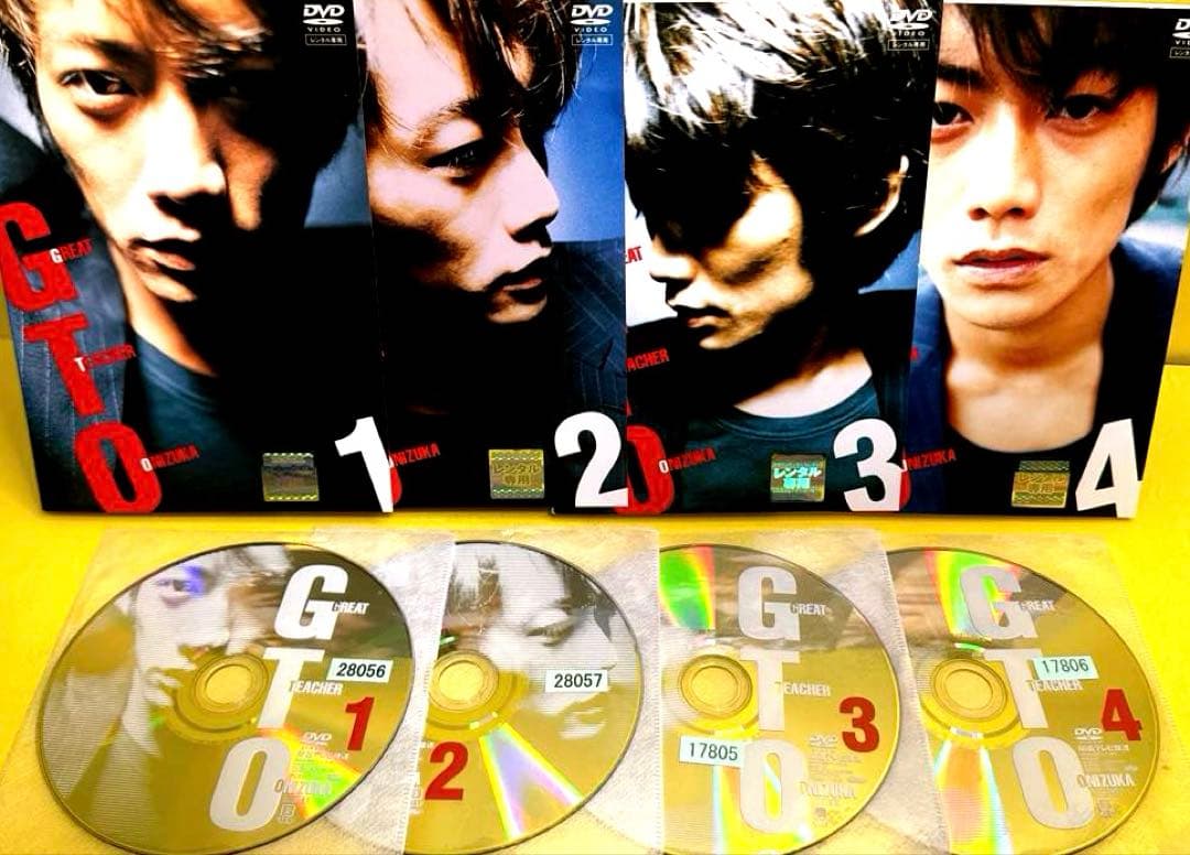 GTO DVD 1〜4巻 ＋SP 全5巻★反町隆史 / 松嶋菜々子