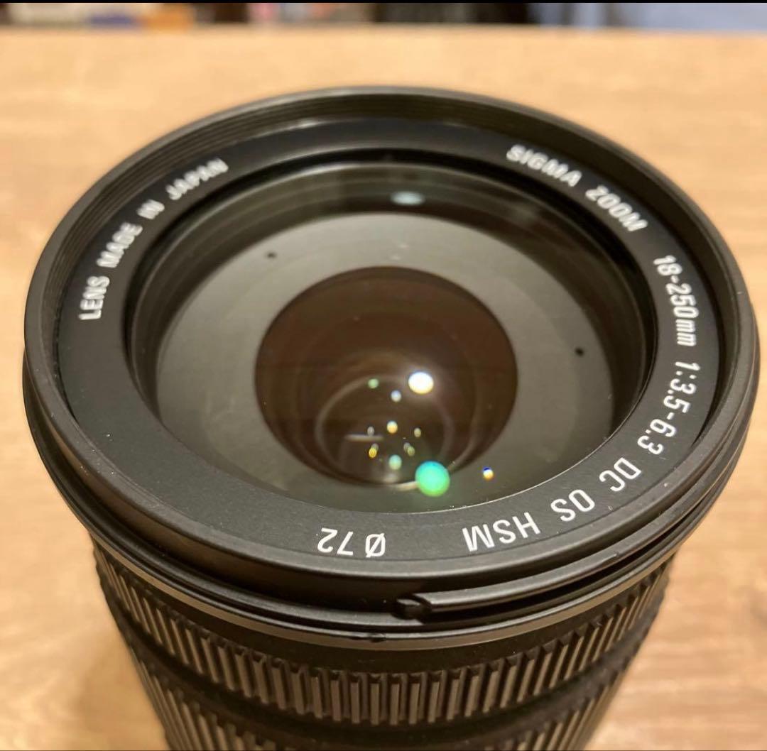 SIGMA dc 18-250 f3.5-6.3 HSM ニコンFマウント
