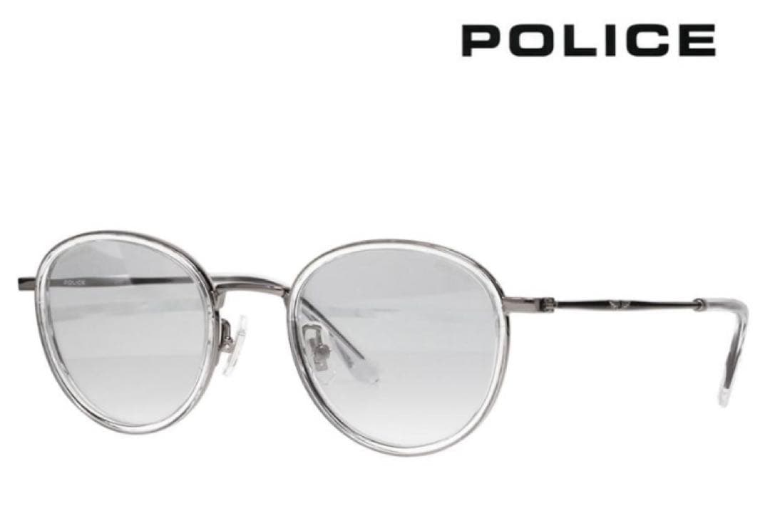 ポリス POLICE SPLM37J 568P 48 サングラス 偏光レンズ