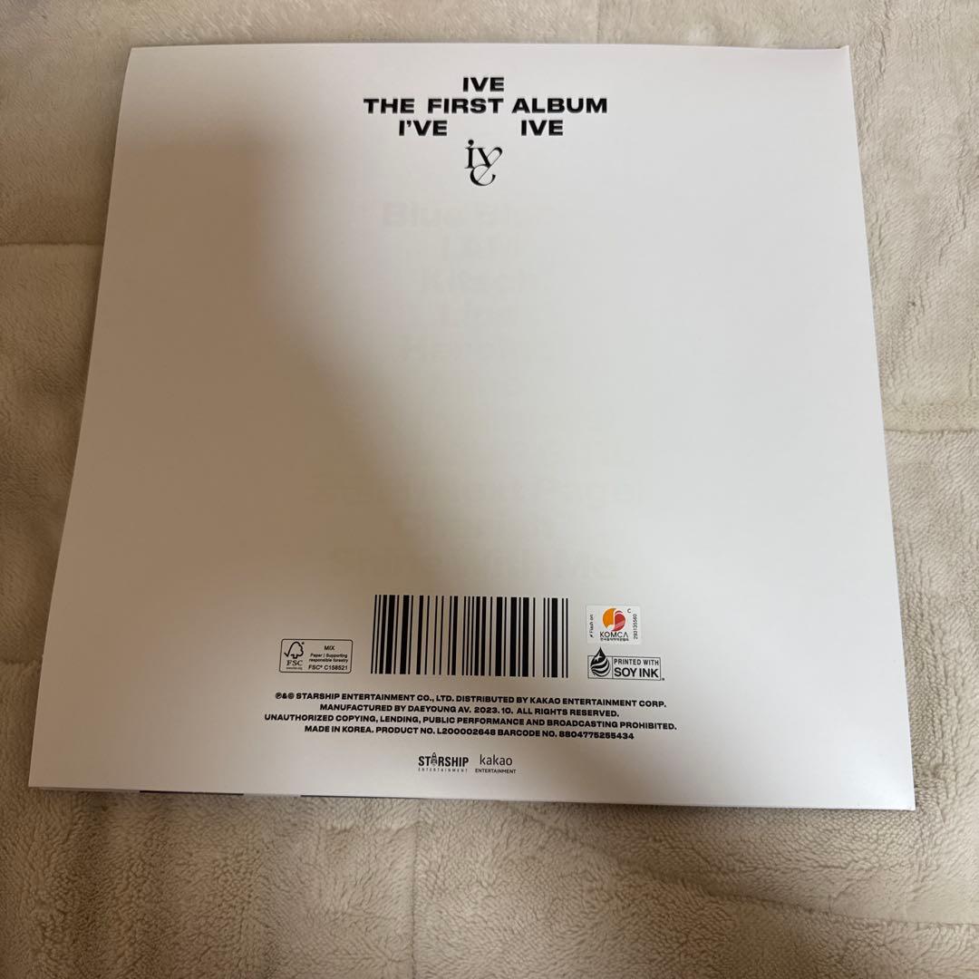 ive LP盤 レコード 外装の袋なし ラスト1点