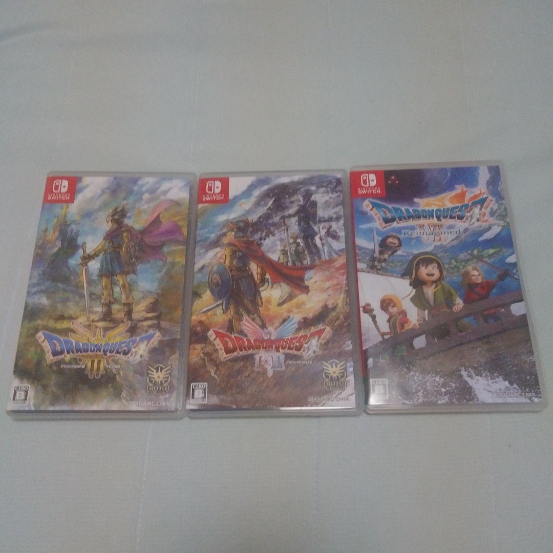 ドラゴンクエストリメイク ソフト3点セット