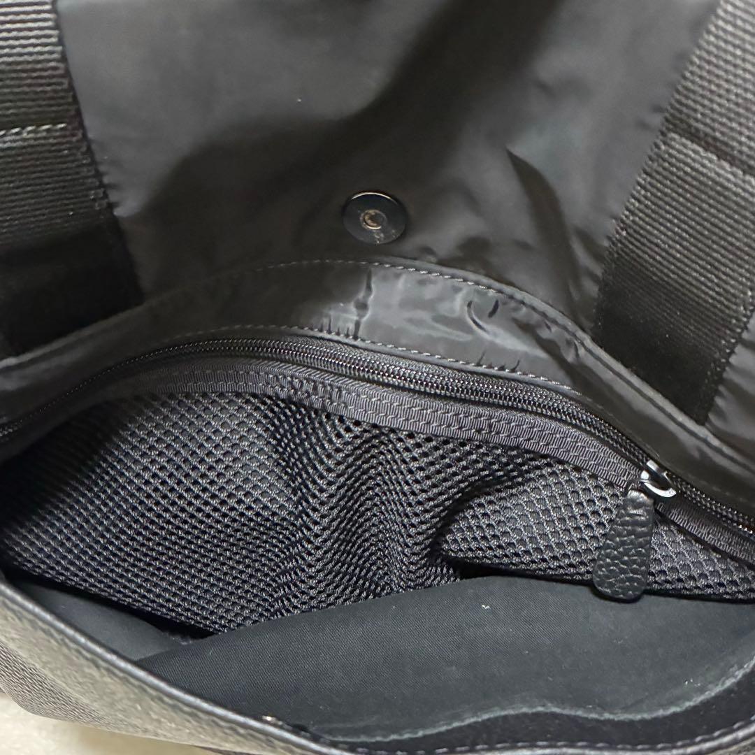 バッグ EMPORIO ARMANI Bostonbag BLK leather